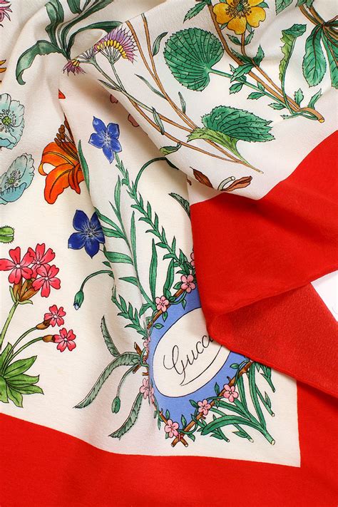 gucci flora accornero|gucci flora scarf.